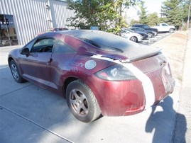 2007 MITSUBISHI ECLIPSE GT MAROON 3.8 AT 2WD 193933